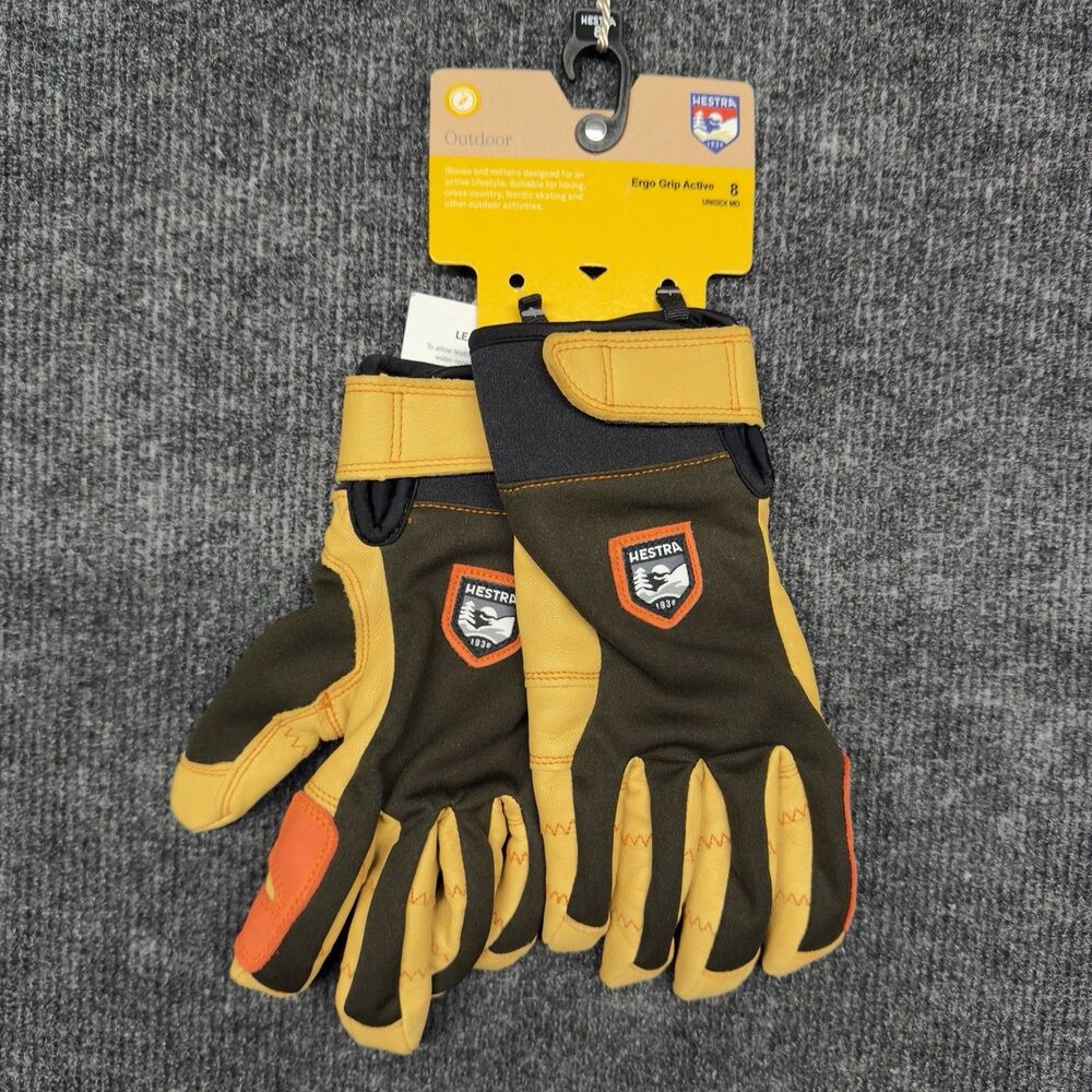 Hestra Ergo Grip Active - Gloves Dark Forest Natural Brown 8
